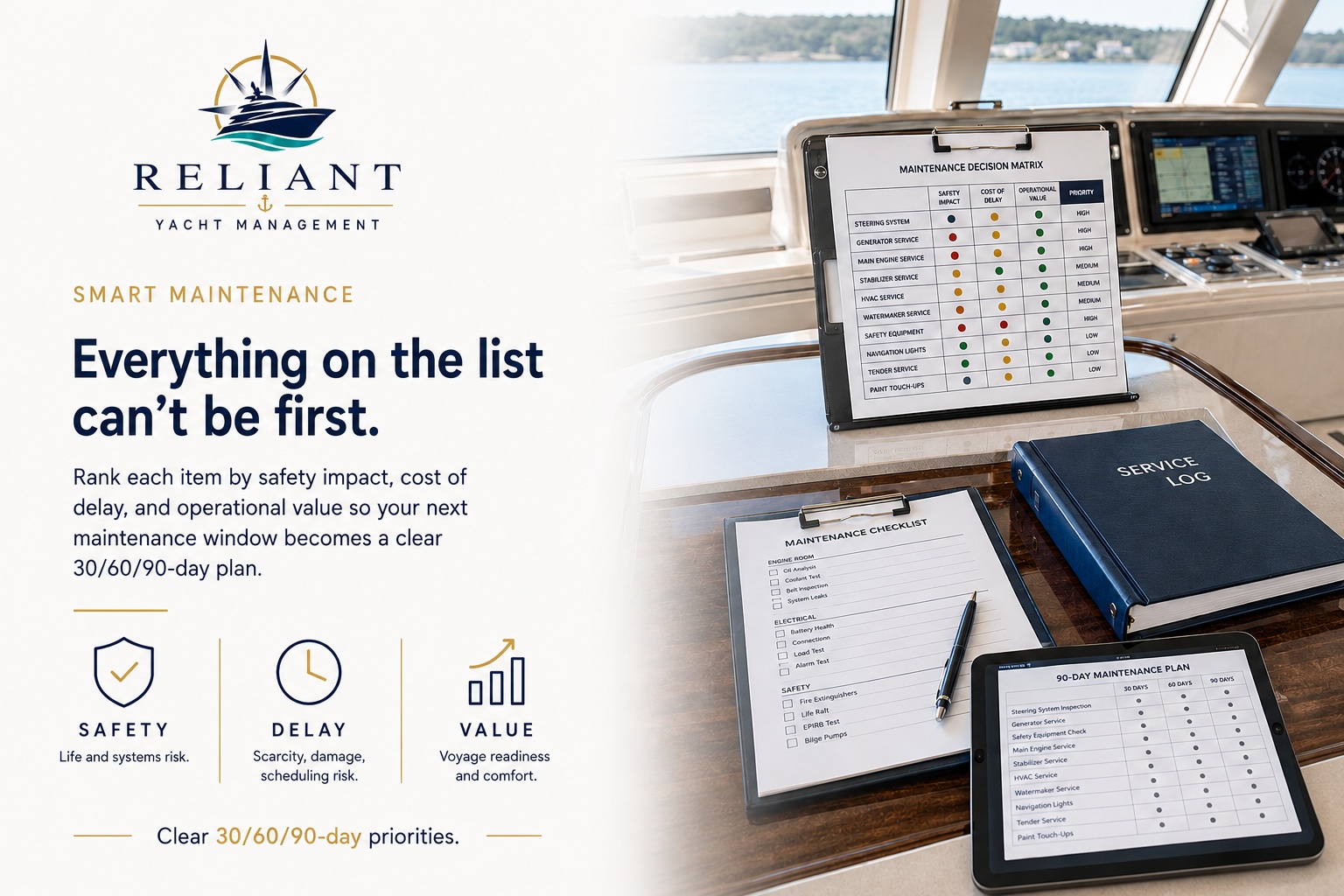 From maintenance list to decision map: how owners can rank issues by safety impact, cost of delay, and operational value to reduce stress and still make smart, timely choices